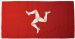 6x4ft 183x122cm Isle of Man flag (woven MoD fabric)